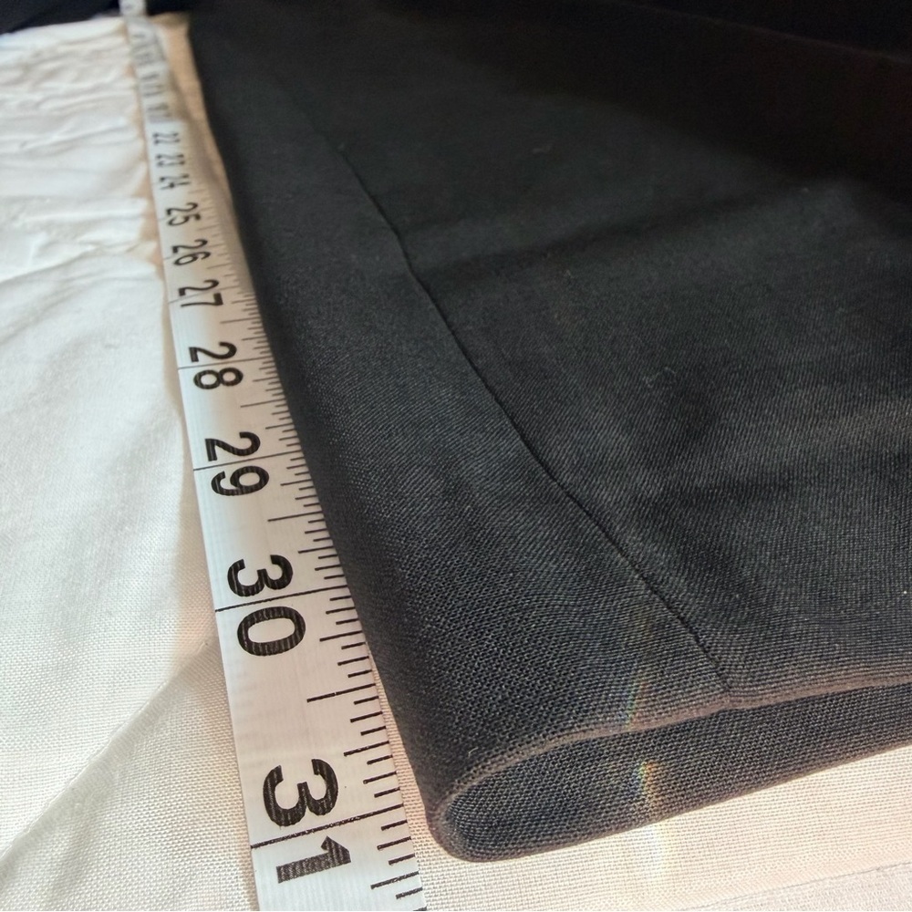 Theory Tall Demetria 2 Classic Suit Wool Black Tailored Pant Trousers, 6 - Picture 7 of 12